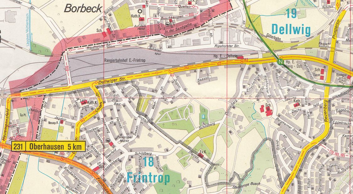 Rangierbahnhof Essen-Frintrop (1987)